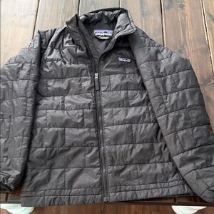 Patagonia Boys Black Puffer Jacket